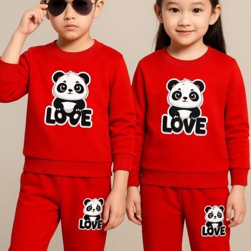 Winter Sweter Set-Red Panda