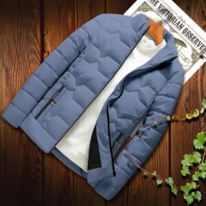 Premium Padded Jacket Colour=DUST BLUE