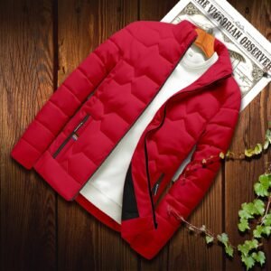 Premium Padded Jacket Colour=RED